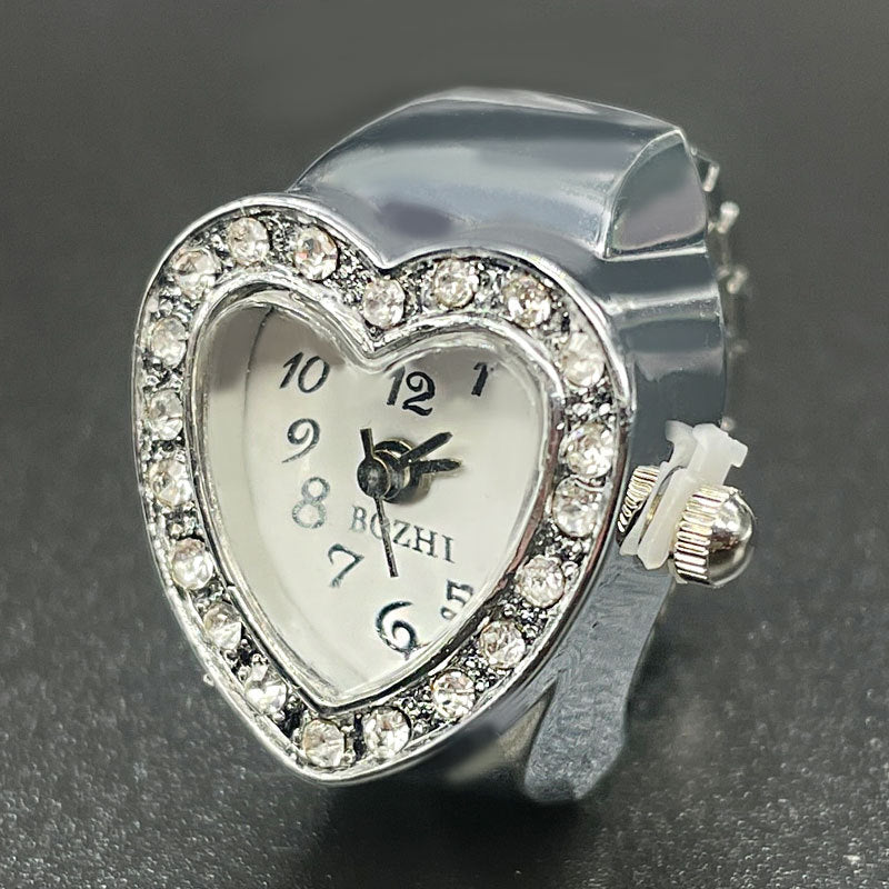 Neue digitale Ringuhr Studenten Schmuck Kreativität