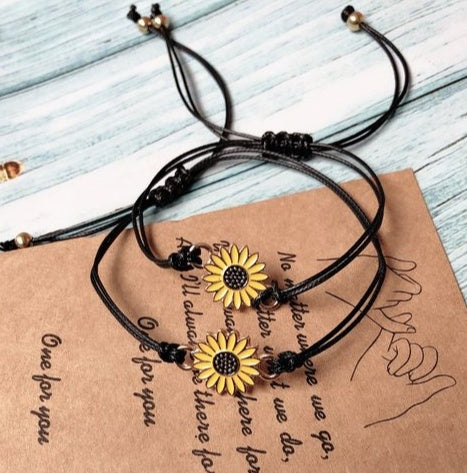 Pulseras de la Amistad de Girasol