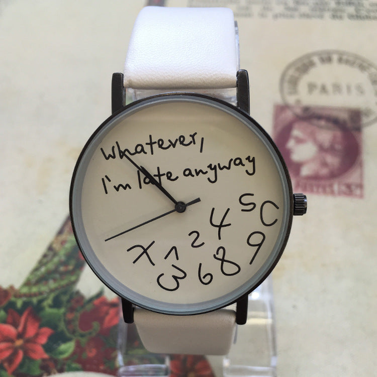 Bunte Armband Uhren für Verliebte mit Personalisierung