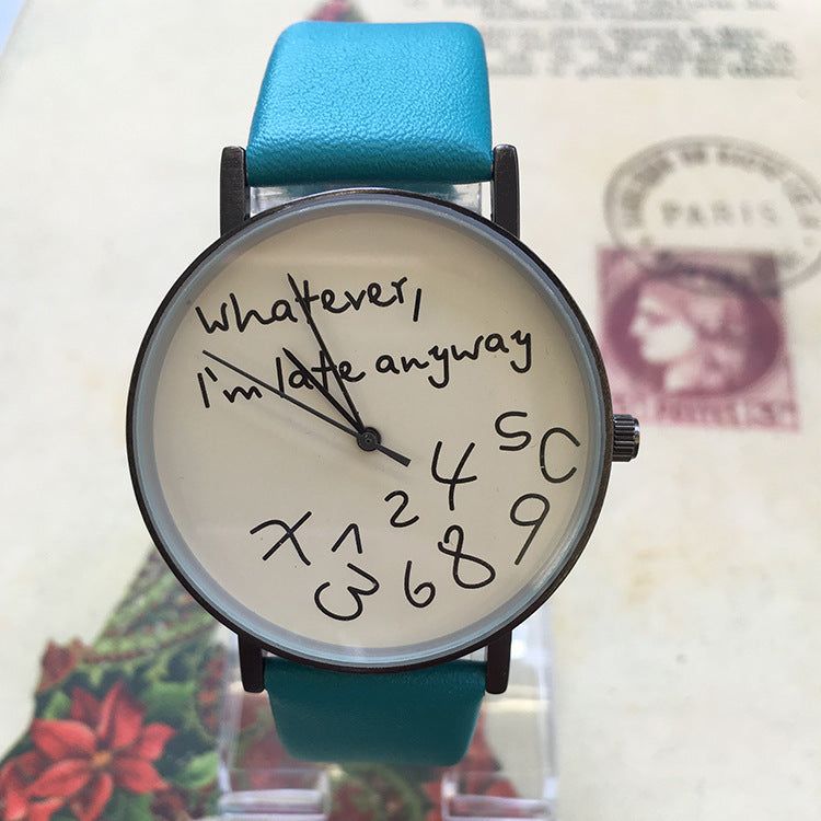 Bunte Armband Uhren für Verliebte mit Personalisierung