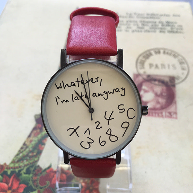 Bunte Armband Uhren für Verliebte mit Personalisierung