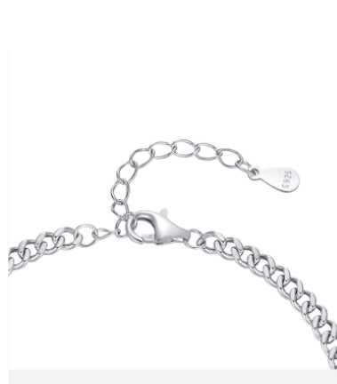 Personalisiertes Mode-Armband mit funkelnden Diamanten für Damen