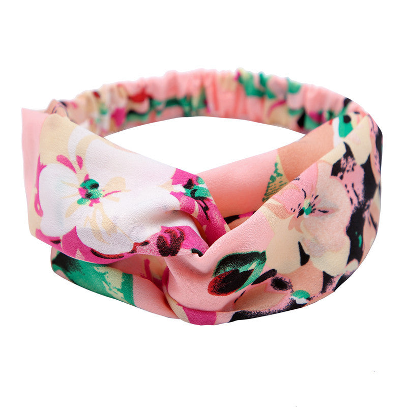 Women's Polka Dot Printed Bohemian Sweet Simple Hair Band