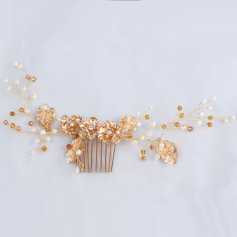 YS803 Haarkamm mit Kristalldiamanten, Brauthochzeitshaarkamm, handgefertigter Schmuck, Accessoires