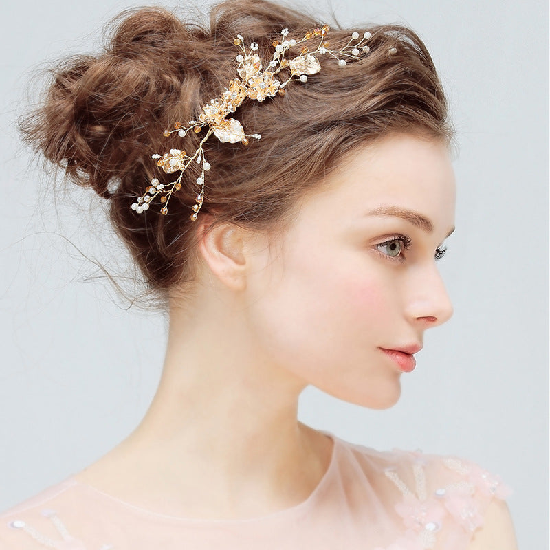 YS803 Haarkamm mit Kristalldiamanten, Brauthochzeitshaarkamm, handgefertigter Schmuck, Accessoires