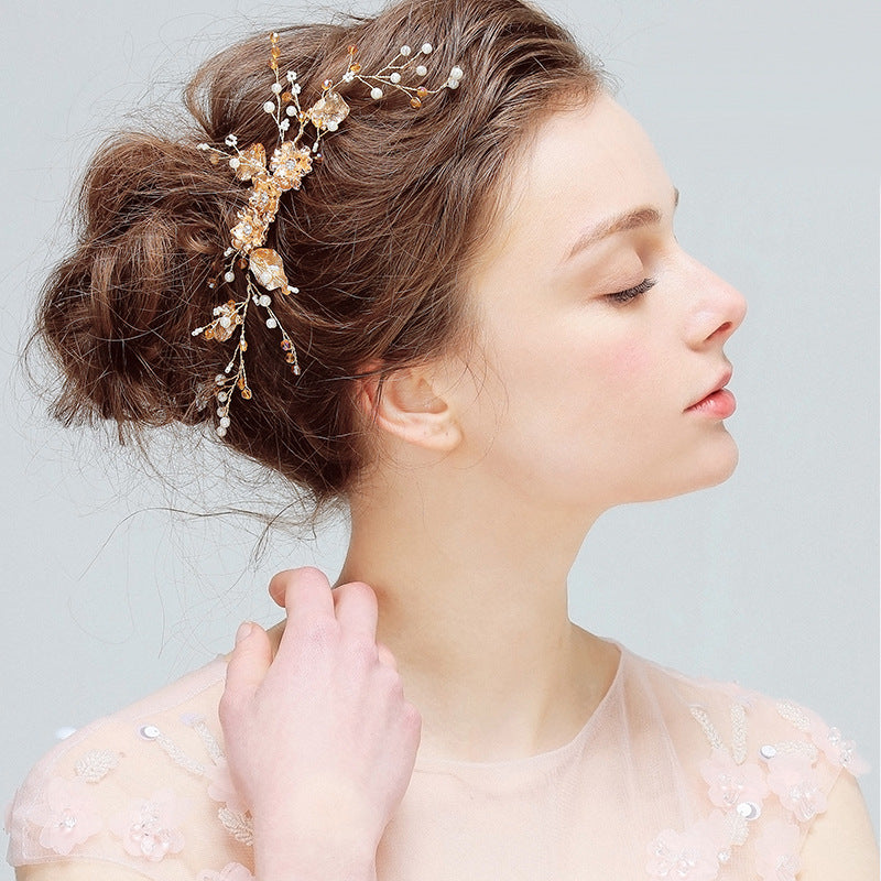 YS803 Haarkamm mit Kristalldiamanten, Brauthochzeitshaarkamm, handgefertigter Schmuck, Accessoires