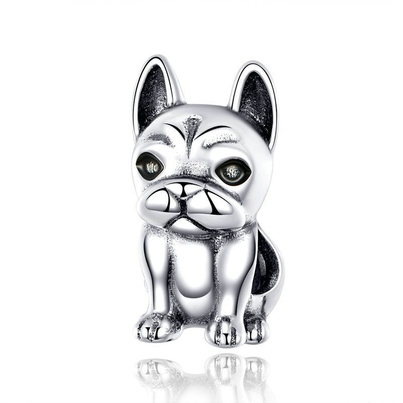 Hundeanhänger aus Sterlingsilber