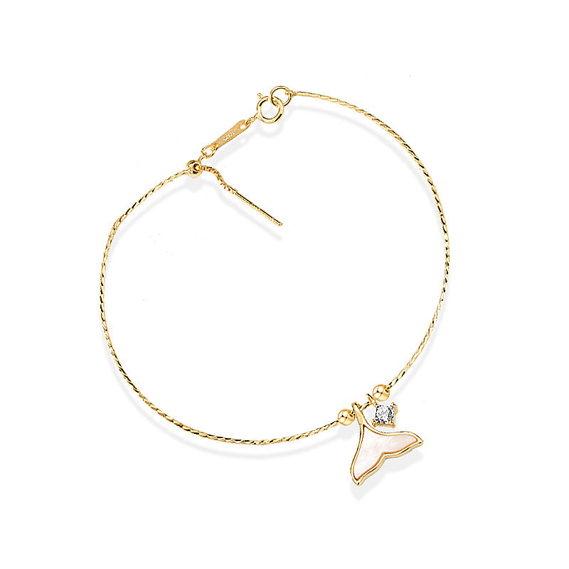 Women's Graceful And Fashionable Simple Shell Fishtail Bracelet