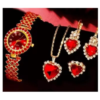 Bunte Kristalle Quarzschmuck Anzug