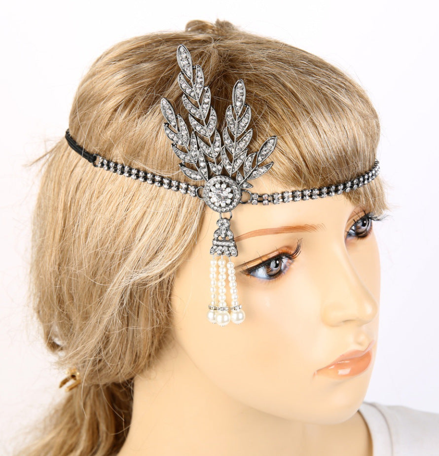Perlenketten-Tiara
