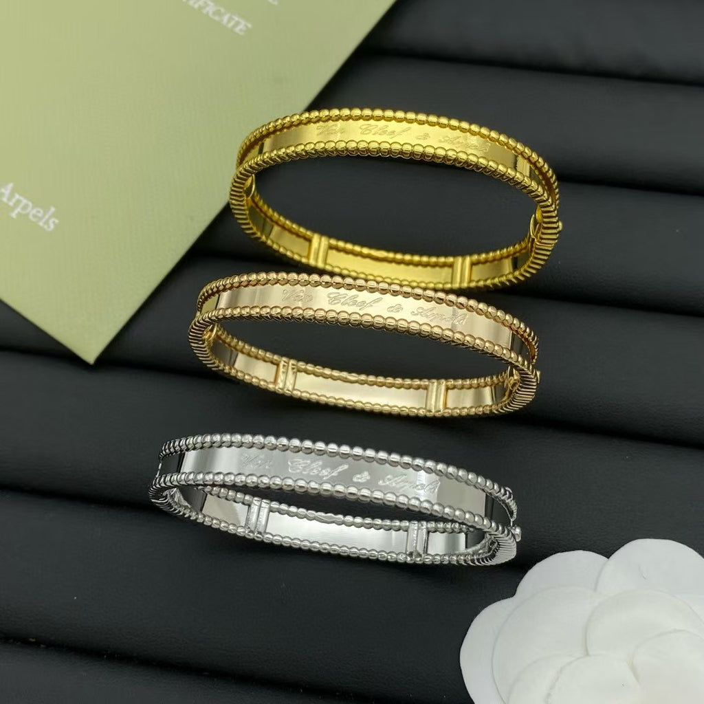 Kleeblatt-Schnalle Mode Spezial-Interesse Brief Kaleidoskop Armband