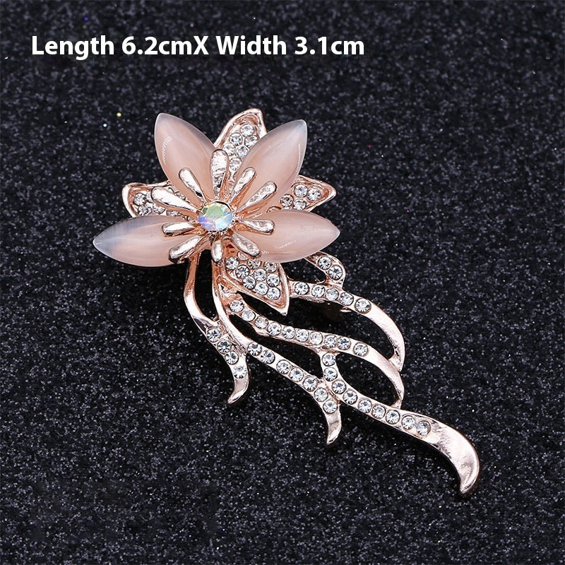 Accesorios Decorativos de Corsage para Ropa con Flores y Lazos