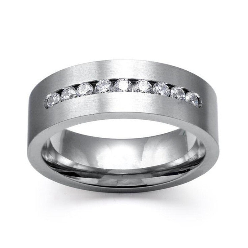 Kristall-Diamant-Ring, europäischer und amerikanischer beliebter Damen-Paar-Ring, Paar-Armband