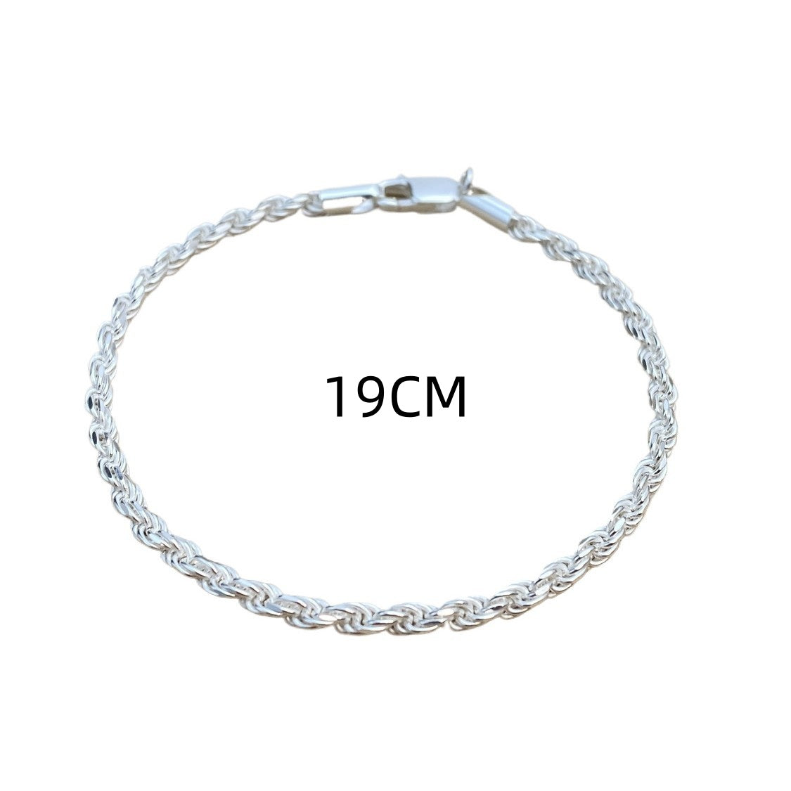 Pulsera sencilla unisex de personalidad retorcida