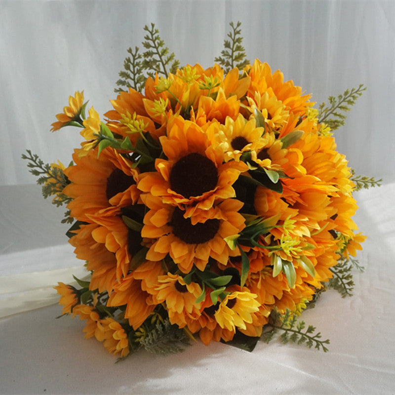 Hochzeitsbedarf Kleiner Blumenstrauß für Brautjungfern zum Halten