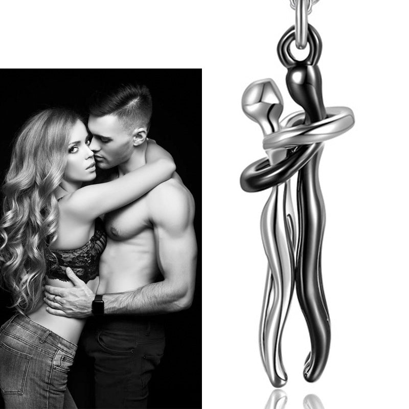 European and American original couple necklace