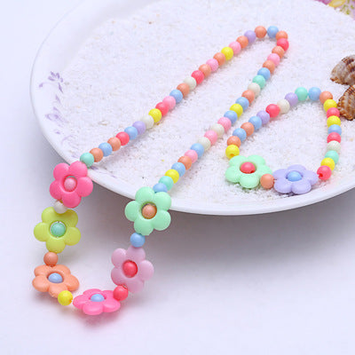 Zweiteiliges Halsketten- und Armbandset