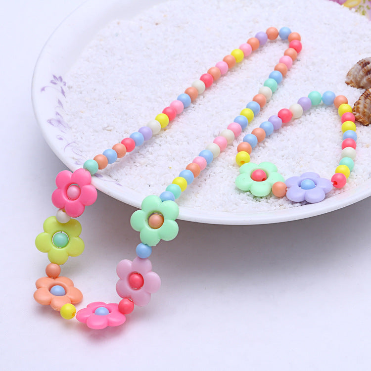 Zweiteiliges Halsketten- und Armbandset