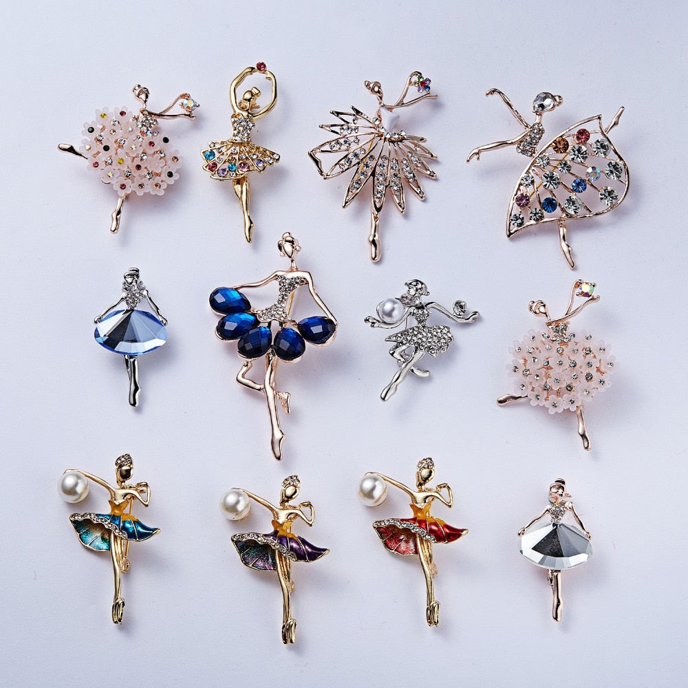 Broche de moda con personaje