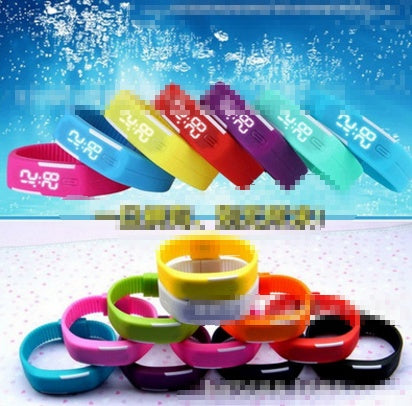 Reloj de pulsera LED