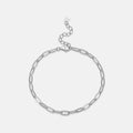 Cooler Stil, schlichtes, vielseitiges Armband aus 925er Sterlingsilber mit Textur