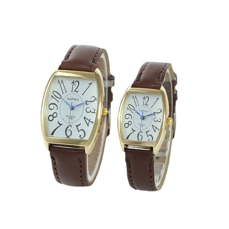 Reloj de Pulsera con Correa de Moda Cuadrada para Niñas