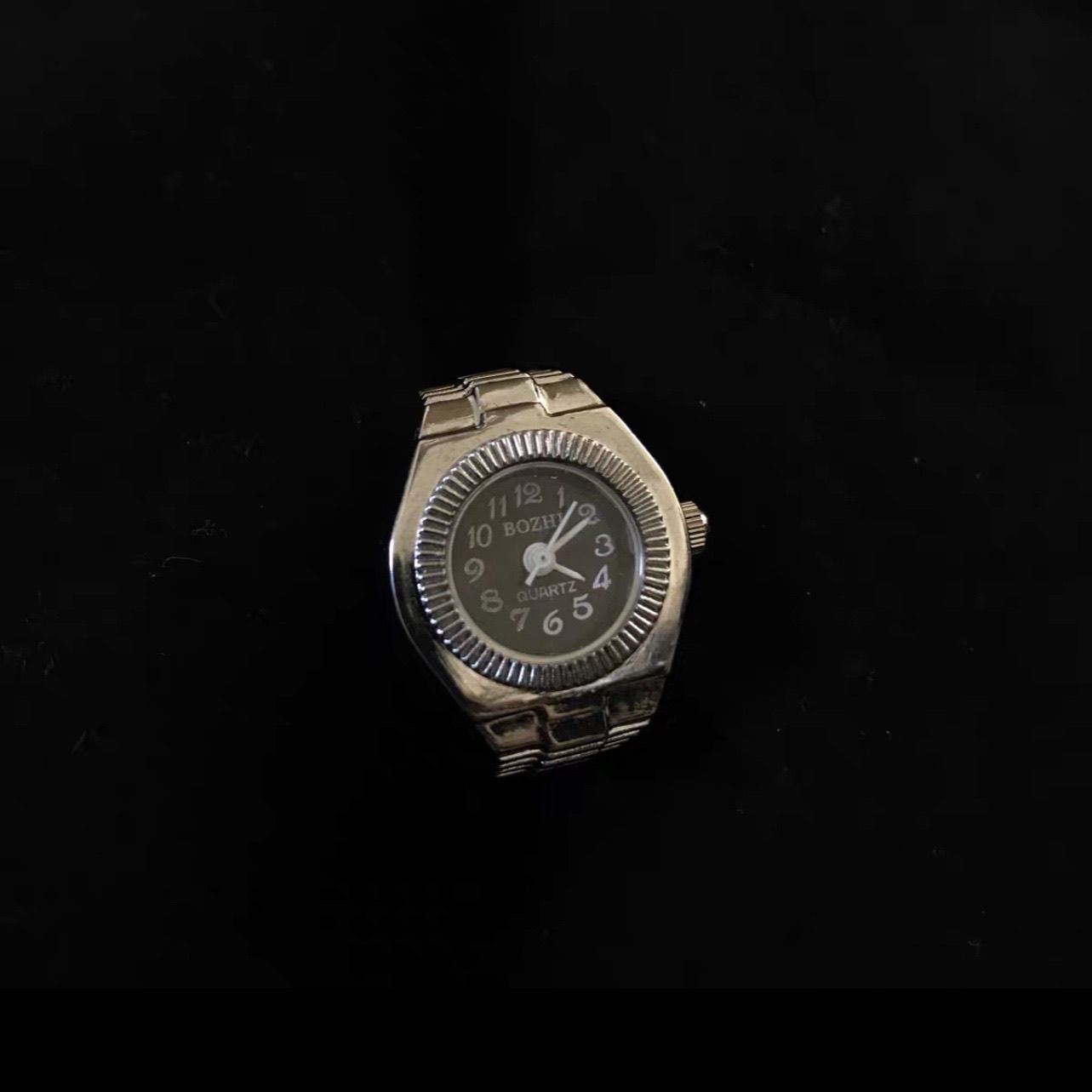 Vintage Paar Uhren Paar Stil Einfache Ringe