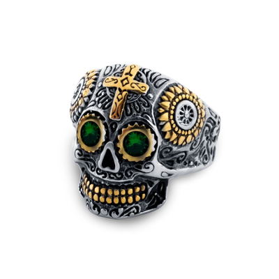 Totenkopfring Schmuck Fashion Ring