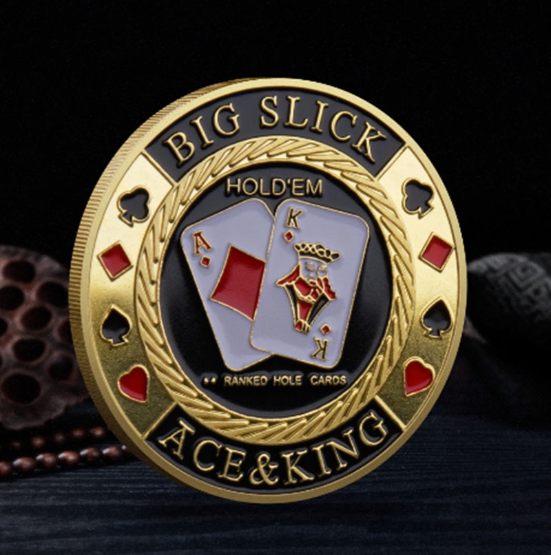 Las Vegas Pokerchips Glückspressmünzen