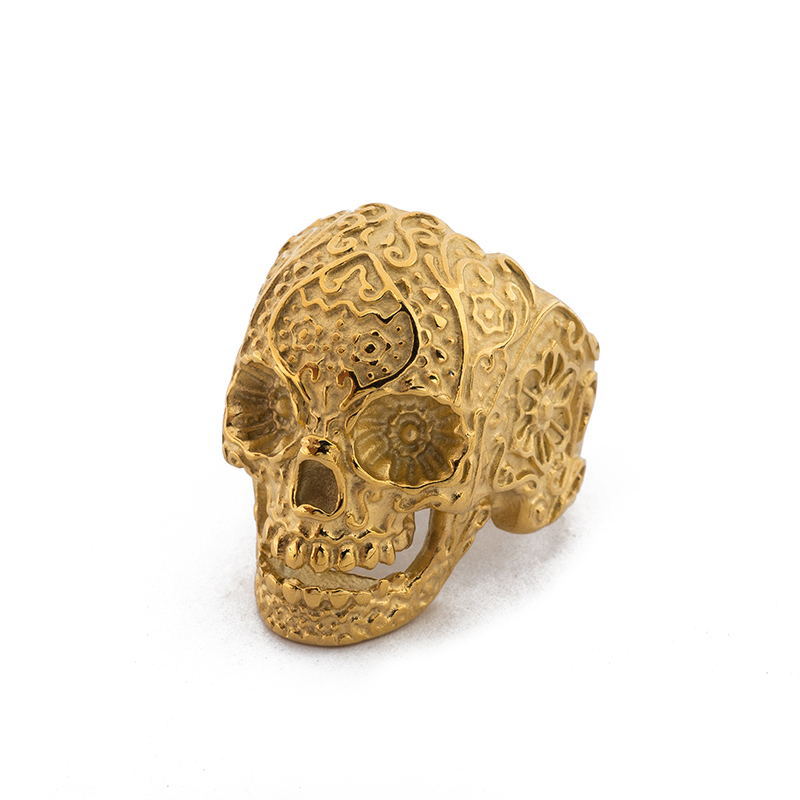 Totenkopfring Schmuck Fashion Ring