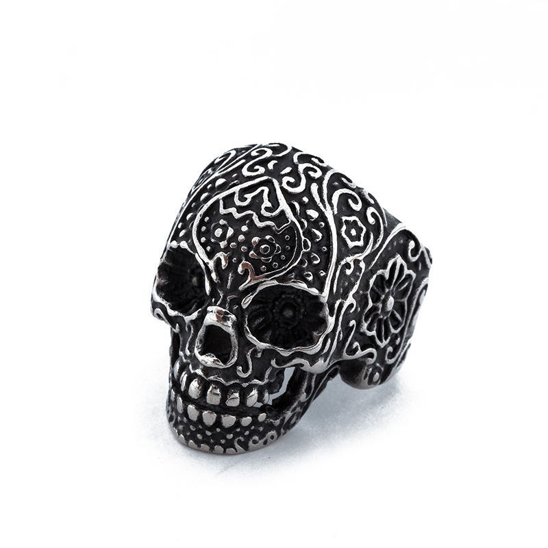 Totenkopfring Schmuck Fashion Ring