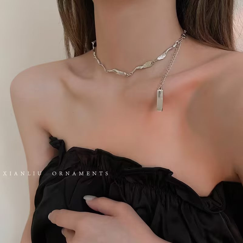 Ins Style Perlenkette für Damen, All-match, gehobener Sinn