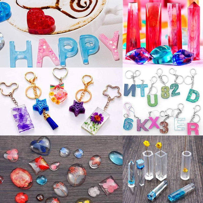 DIY-Kristall-Epoxidharz-Formen-Set