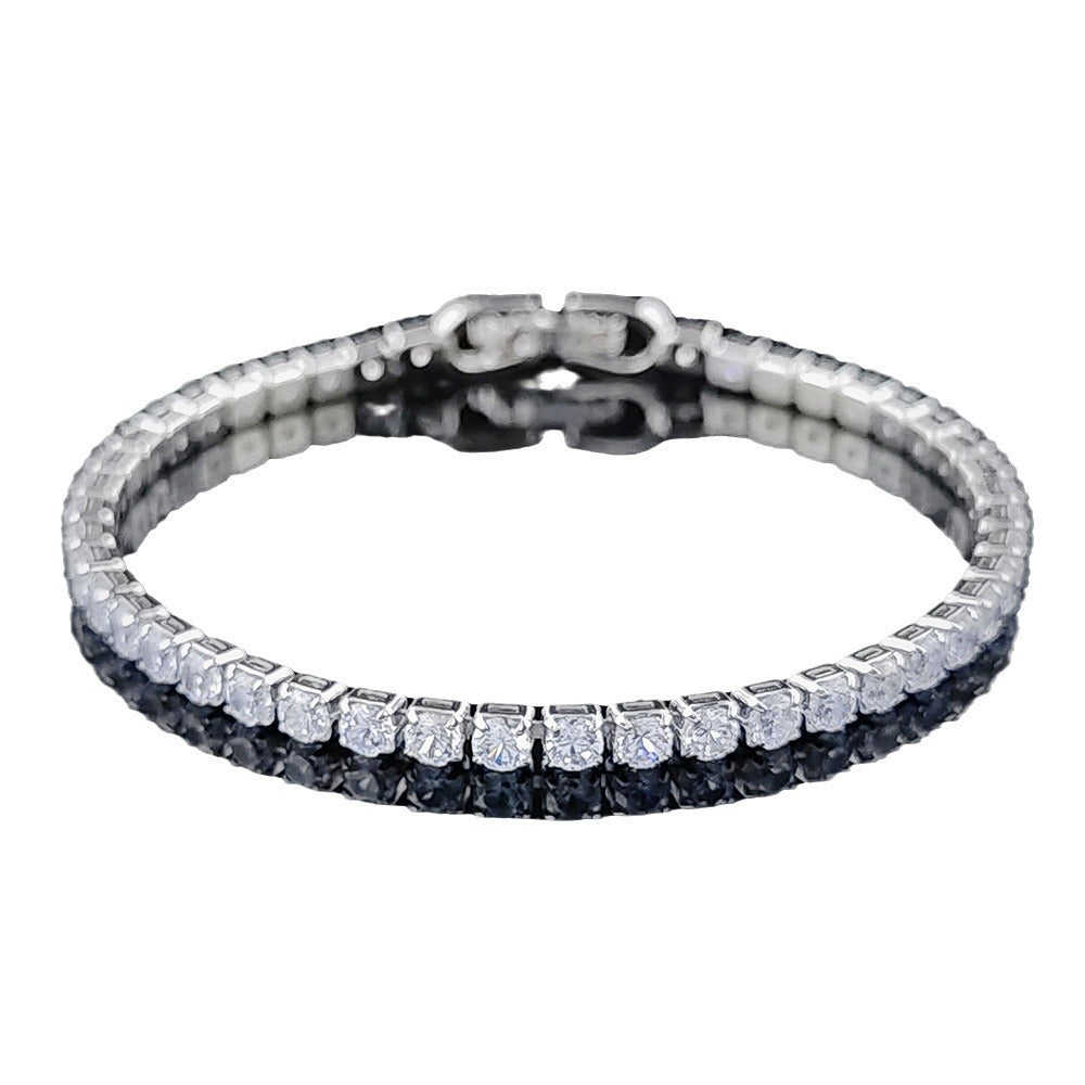 Tennis-Armband Damen Zirkon Voll-Diamant Armband