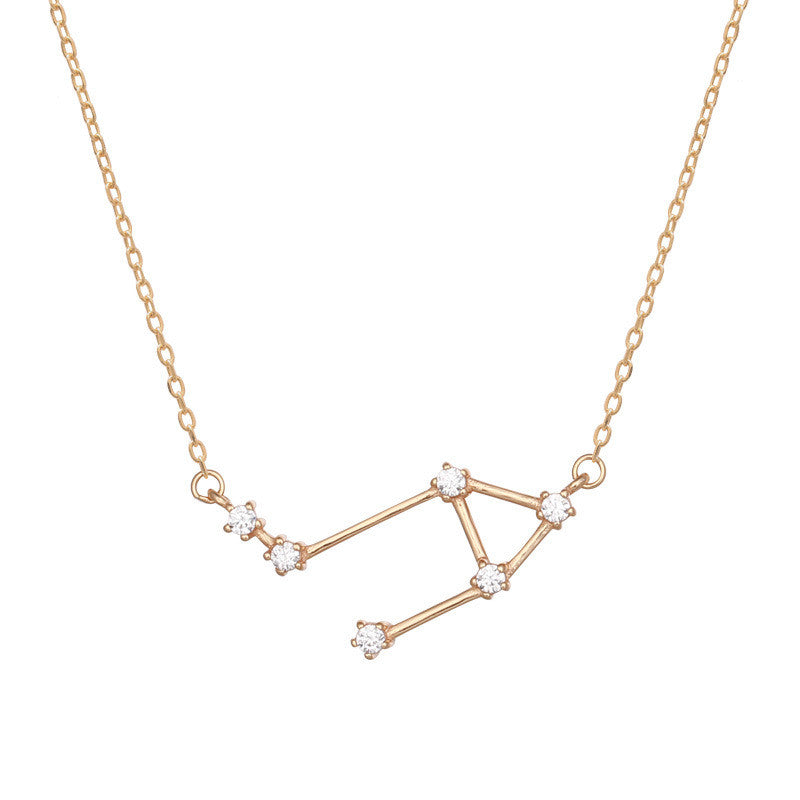 Collar con doce constelaciones para mujer