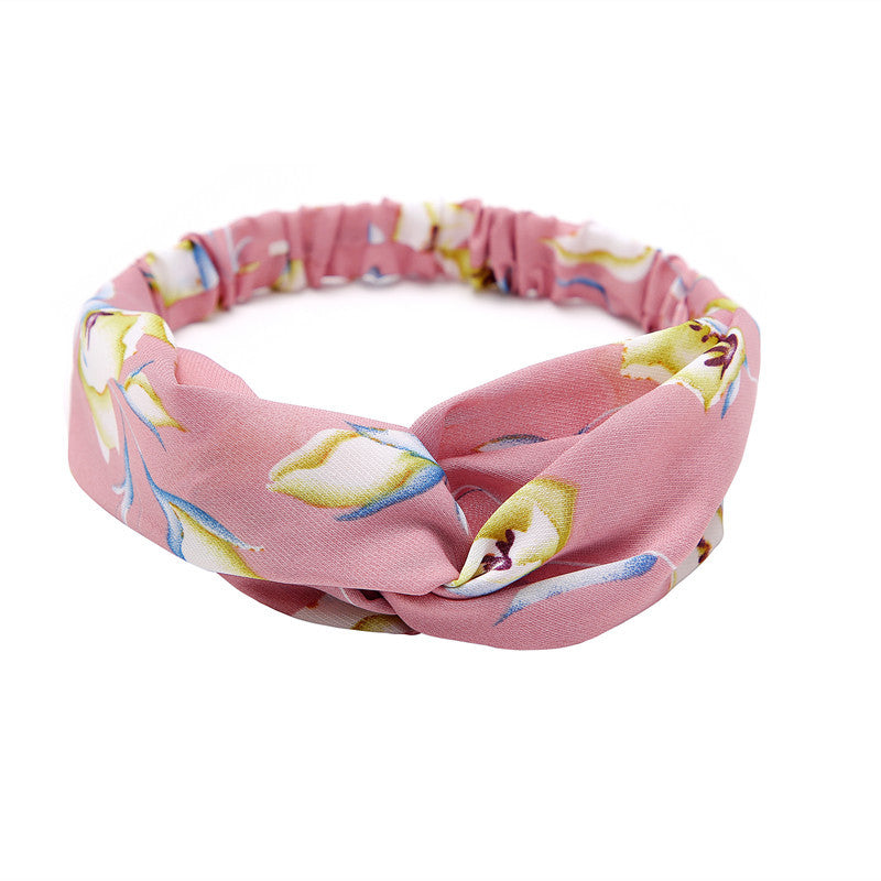 Women's Polka Dot Printed Bohemian Sweet Simple Hair Band