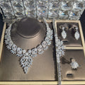 Zirkon-Anhänger-Halskette Bankett Schmuck Accessoires