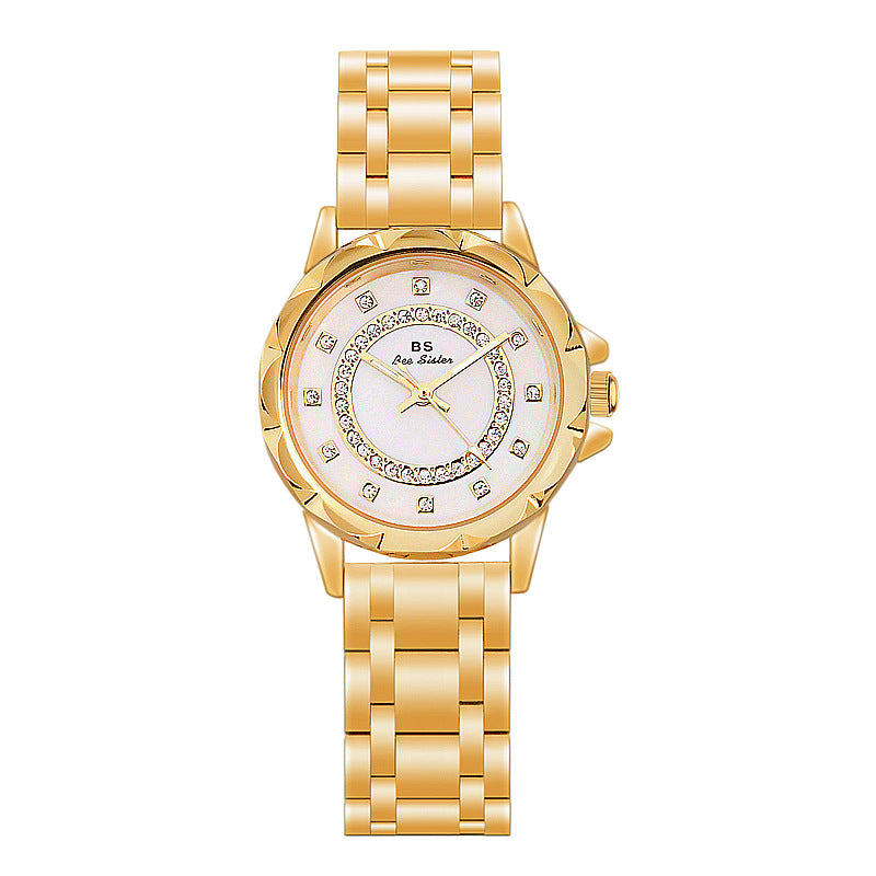 BS nuevo reloj de diamante para mujer