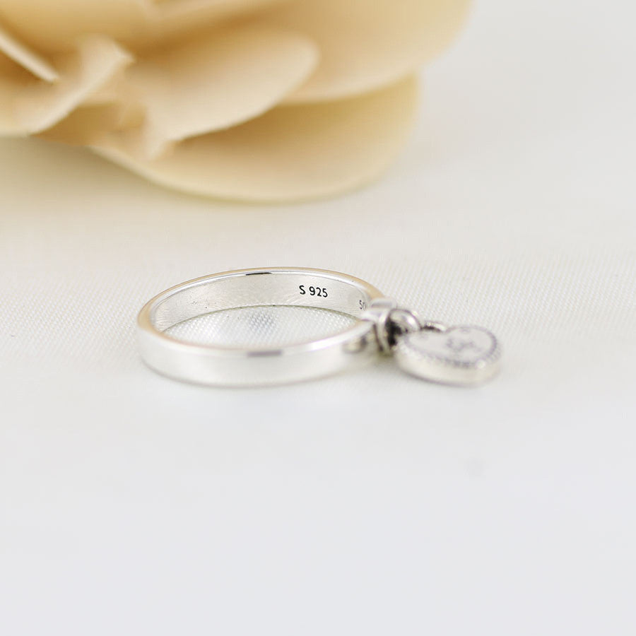 Liebesschloss Liebesanhänger Ring