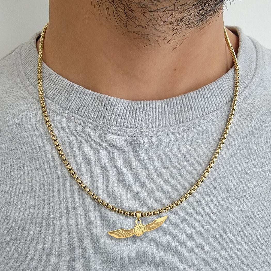 Colgante de baloncesto, collar para amantes, adorno