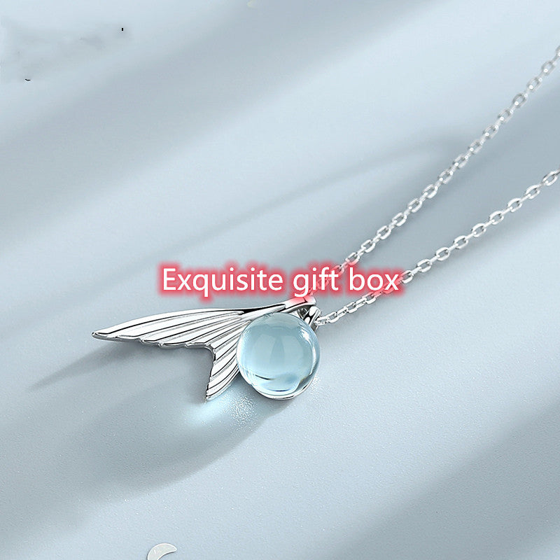 Personalisierte Schlüsselbeinkette Schmuck Tanabata Valentinstagsgeschenk für Freundin