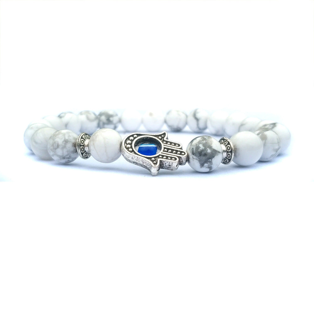 Bergamotte-Armband mit bösem Blick