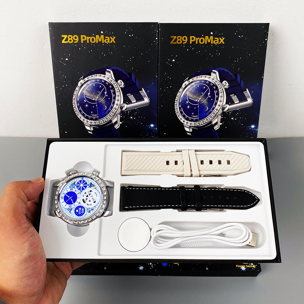 Smartwatch Voll-Diamant-Scheibenuhr Z83 Max Outdoor Sportarmband
