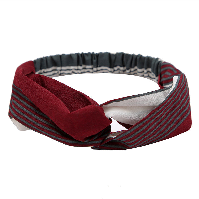 Women's Polka Dot Printed Bohemian Sweet Simple Hair Band