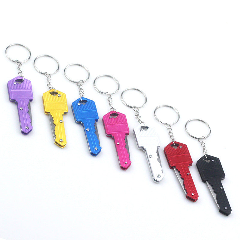 Colgante con mini navaja multiusos EDC
