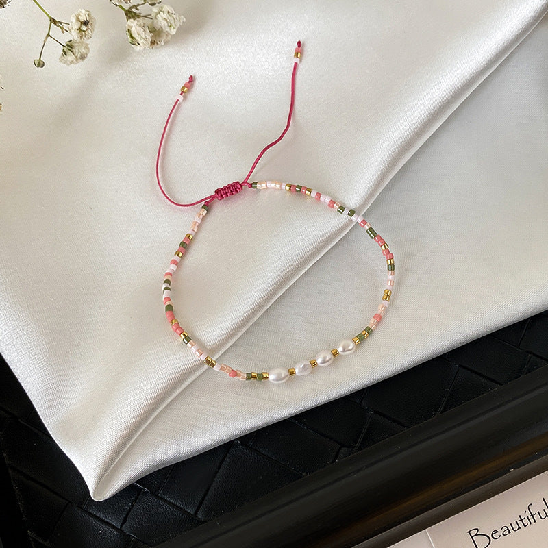 Leicht luxuriöses All-Match Natursteinarmband