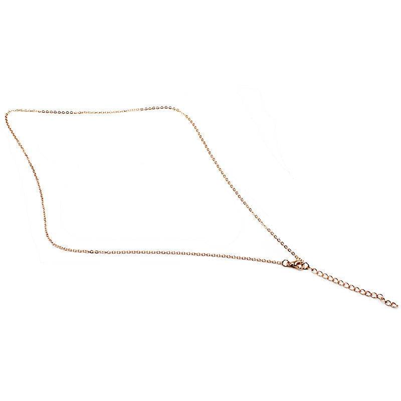 Collar con forma de luna de cuarzo de cristal curativo con baño electrolítico de 18k