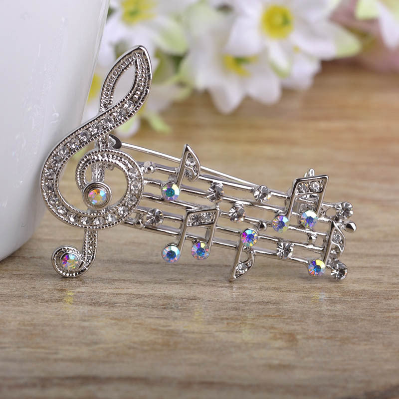 Nuevo broche de instrumento musical