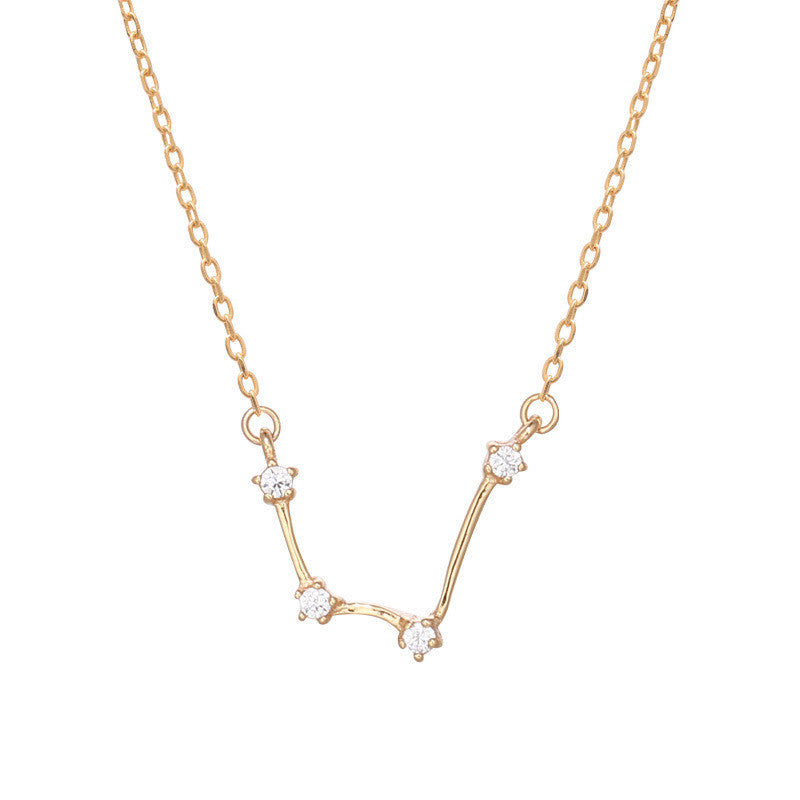 Collar con doce constelaciones para mujer