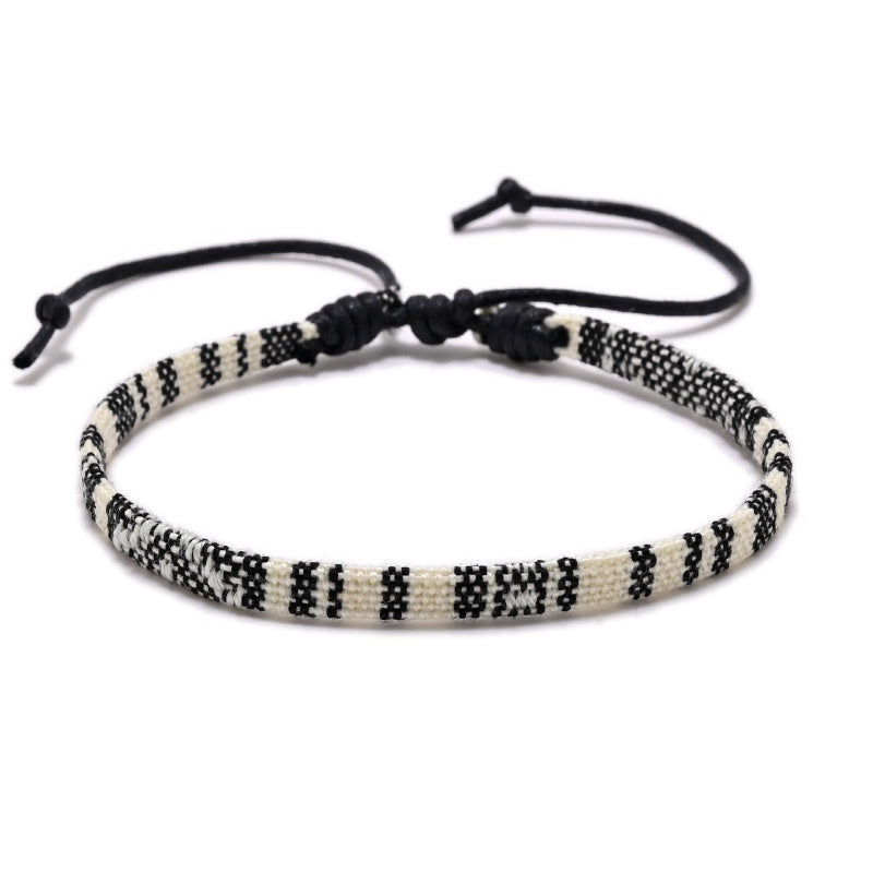 Rainbow Color Ethnic Style Bracelet Anklet Accessories
